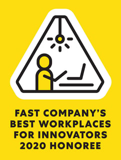 2020 Honoree - Fast Company's Best Workplaces for Innovators