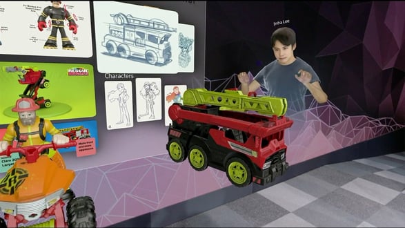 Spatial Virtual Meeting - Mattel