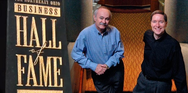 NE Ohio Business Hall of Fame inductees, John Spirk and John Nottingham