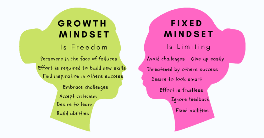 Keep Innovation Alive by adopting a growth mindset