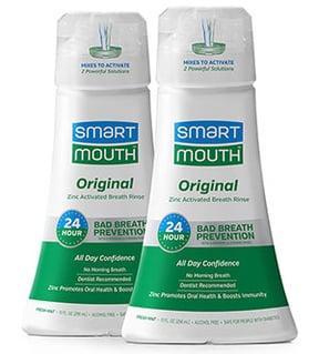 SmartMouth packaging design solves consumer pain points