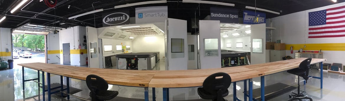 On-site prototype testing facility at Nottingham Spirk