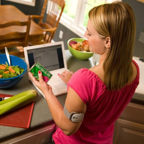 The BodyMedia armband is a consumer health wearable for weight loss