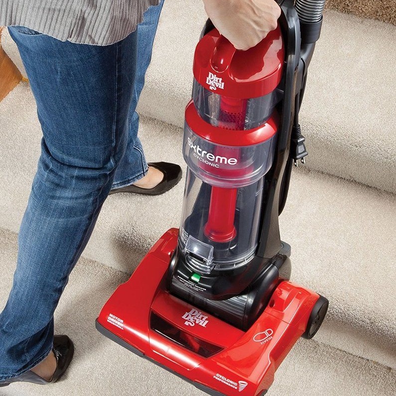 Dirt Devil Cyclonic vacuum is lightweight but powerful